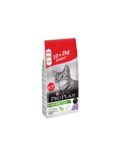 Pro Plan Feline Gato Esterilizado Pavo 10 Kilos + 2Kg Purina Vet