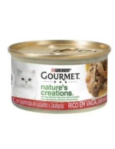 Gourmet Nature Beef Caja 24X85 Gramos Purina Vet