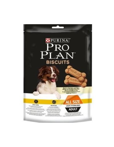 Pro Plan Canine Adult Biscuits Light Caja 4X400 Gramos Purina Vet