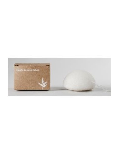 Esponja Facial Esfoliante Konjac White 7Gr. por Banbu