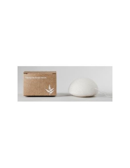 Esponja Facial Esfoliante Konjac White 7Gr. por Banbu