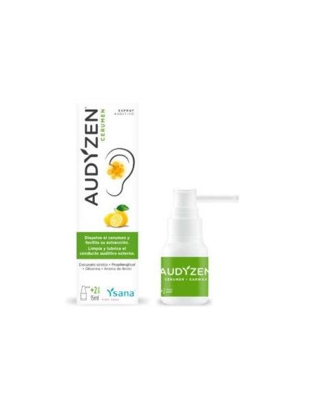 Audyzen Cerumen - Earwax Spray Oido 15 Mililitros Ysana