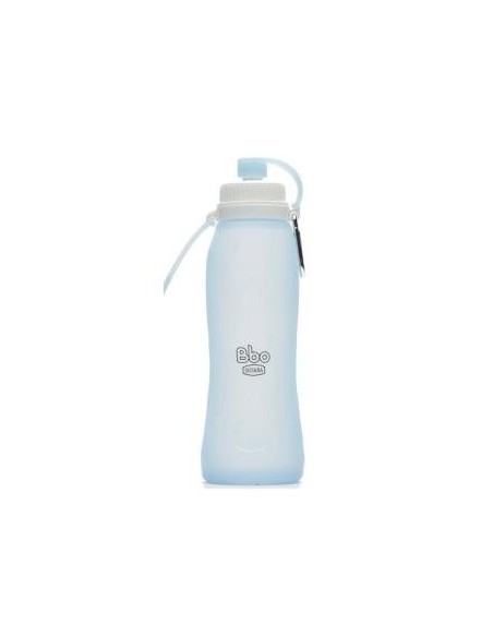 Botella Plegable Bbo Azul 500 Mililitros Irisana