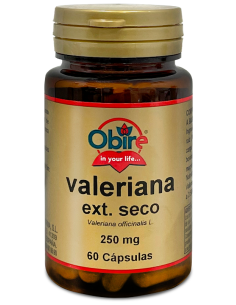 Valeriana 250Mg (Ext. Seco) 60 Comprimidos de Obire