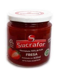 Mermelada De Fresa 70% Fruta 0% Azucar 260Gr. de Sucrafor