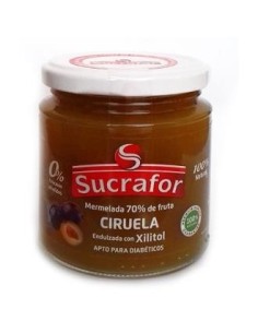 Mermelada De Ciruela 70% Fruta 0% Azucar 260 Gramos Sucrafor