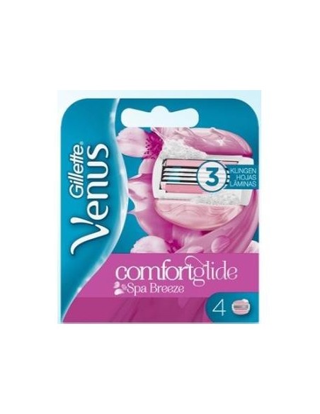 Gillette Recambio Venus Confort Spa Breeze 4 Unidades Gillette