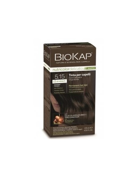 Biokap Rapid Castaño Ceniza 5.15 Tubo 140 gramos de Biokap