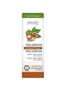 Macadamia Aceite Vegetal 100Ml. Bio de Physalis