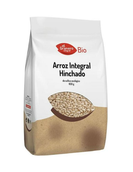 Arroz Integral Hinchado Bio, 600 G de El Granero Integral