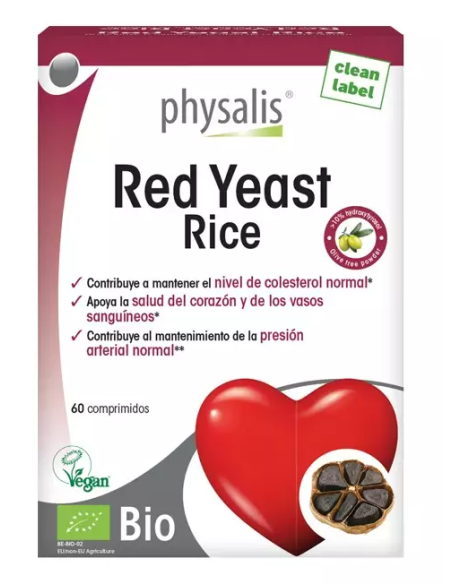 Levadura roja de arroz BIO 60 capsulas Physalis
