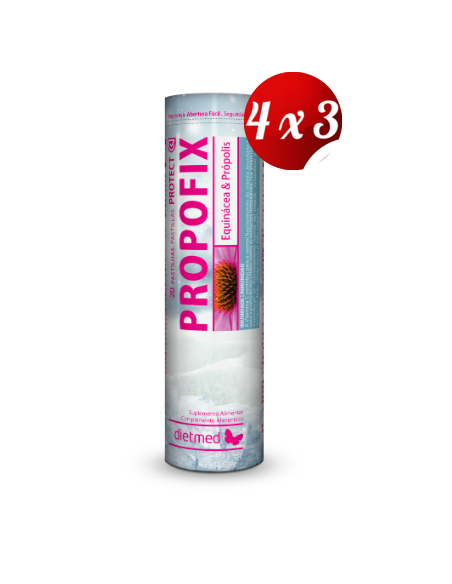 Pack 4x3 uds Propofix Protect Patillas 20 Capsulas De Dietmed