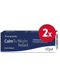 Pack 2 uds CalmTu Night Retrad REDUX 5 comprimidos de Vitae