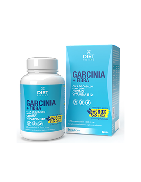 Garcinia + Fibra 120 Comprimidos de Herbora