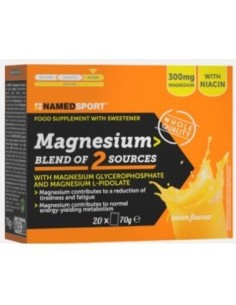 Magnesium Blend Of 2 Sources 20 Sobres Named Sport