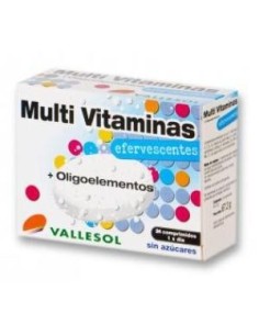 Vallesol Multivi+Olig. Efervescente 24 comprimidos - Valleso