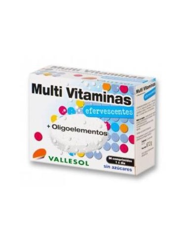 VALLESOL MULTIVI+OLIG. EFERVESCENTE 24COMP.