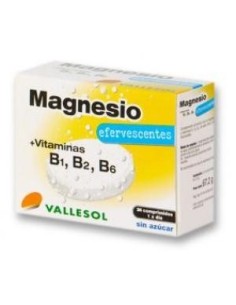 VALLESOL MAGNESIO+B EFERVESCENTE 24COMP.