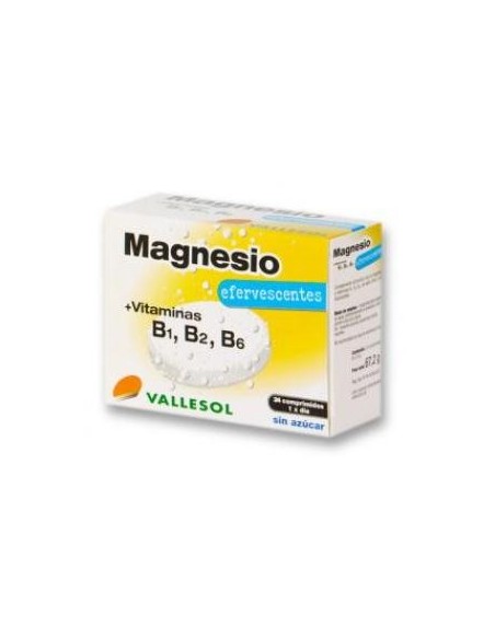 Vallesol Magnesio+B Efervescente 24 comprimidos - Vallesol