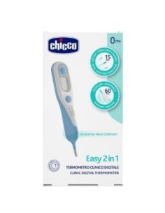 Termometro Cli Dig Easy 2 En 1 Rectal Y Axilar Chicco