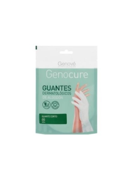 Genocure Guantes Dermatológicos Algodón 8 Med Genove