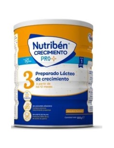 Nutriben Crecimiento Leche 3 800 Gramos Nutriben