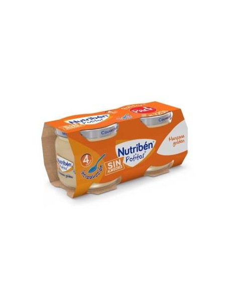 Nutriben Potito Introduccion Manzana Gold. 2X120Gr Nutriben