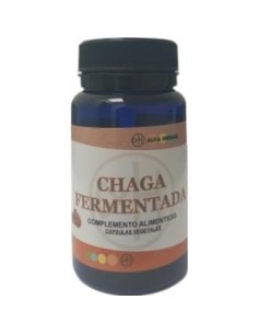 Chaga Fermentada 60 Cápsulas vegetales Alfa Herbal