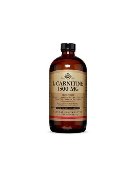 L-Carnitina Liquida 1500Mg. 473Ml. de Solgar