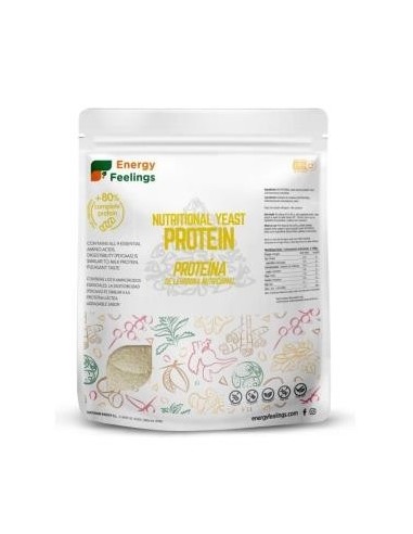 Proteina De Levadura Nutricional 84% 500 Gramos Vegan Energy Feelings