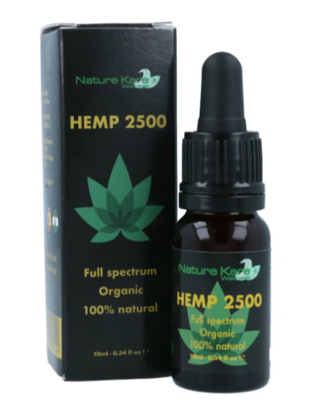 Hemp 2500 CBD 25% 10 ml | Nature Kare Wellness Oficial