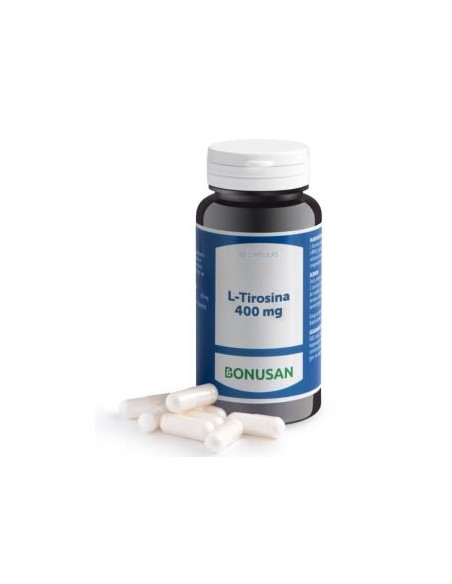 L-Tirosina 400Miligramos 60V Cápsulas  Bonusan
