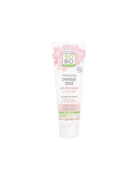 Champu Suave Leche Almendras 250 Mililitros So´Bio Etic