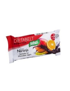Dietabelt Barritas Choco Negro-Naranja Caja 16 Unidades Santiveri