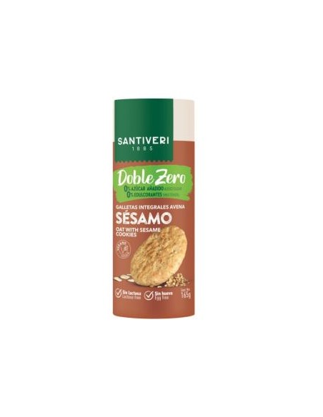 Galletas Sesamo Doble Zero 165 Gramos Santiveri
