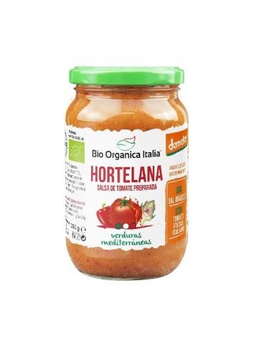 Salsa de Tomate Hortelana Bio Orgánica 350ml Demeter Italia