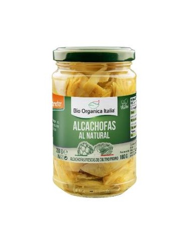Alcachofas Al Natural 280 Gramos Demeter Bio Organica Italia