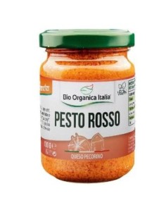 Pesto Rosso Pecorino 130G. Demeter Bio Organica Italia