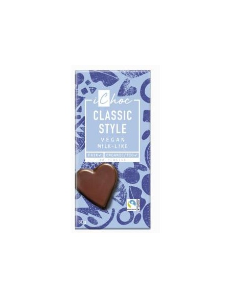 Classic Style Clasico Chocolate 80 Gramos Bio Vegan Ichoc