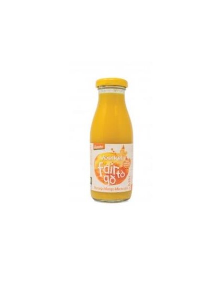Zumo De Naranja Mango Y Frutas Pasion 250 Mililitros Bio Voelkel