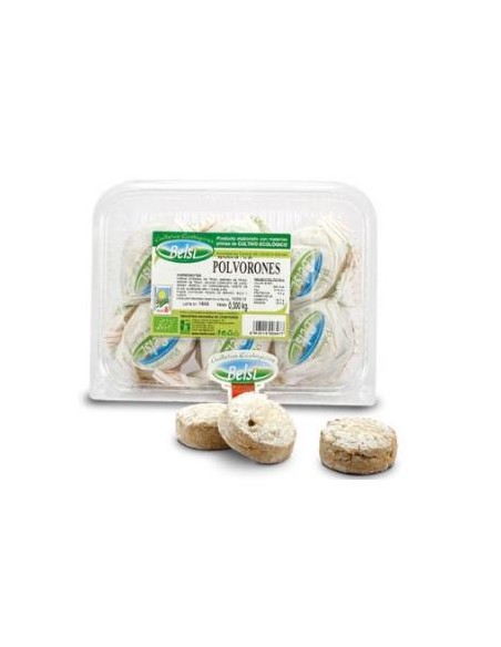 Polvorones de Trigo Bio Belsi 300g  Sabor Natural y Saludable