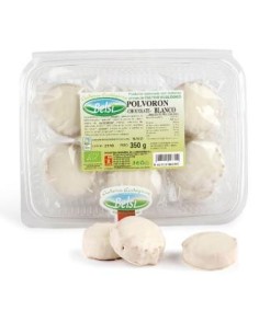 Polvorones De Chocolate Blanca 350 Gramos Bio** Belsi