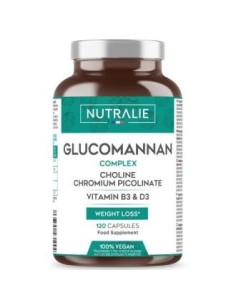 Glucomanano Colina Cromo Picolinato 120Cap. de Nutralie