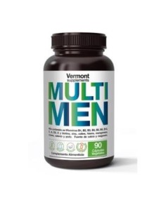 Multi Men 90 Cápsulas vegetales Vermont Supplements