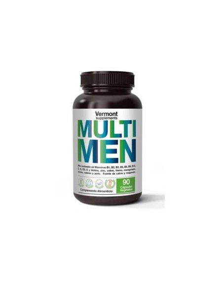 Multi Men 90 Cápsulas vegetales Vermont Supplements