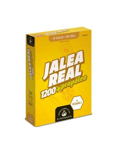 Jalea Real 1200+Propoleo 10 Ampollas El Naturalista