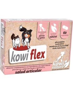 Kowi Flex Perros Y Gatos 60 Comprimidos Kowi Nature Vet