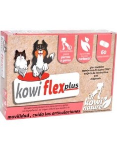 Kowi Flex Plus Perros Y Gatos 60 Comprimidos Kowi Nature Vet