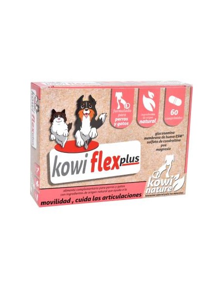 Kowi Flex Plus Perros Y Gatos 60 Comprimidos Kowi Nature Vet