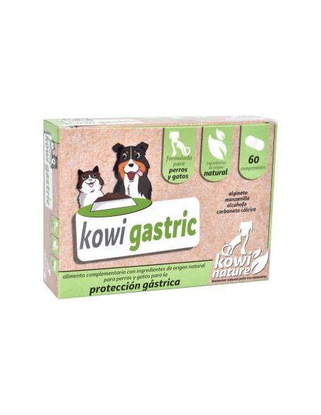Kowi Gastric Perros Y Gatos 60 Comprimidos Kowi Nature Vet